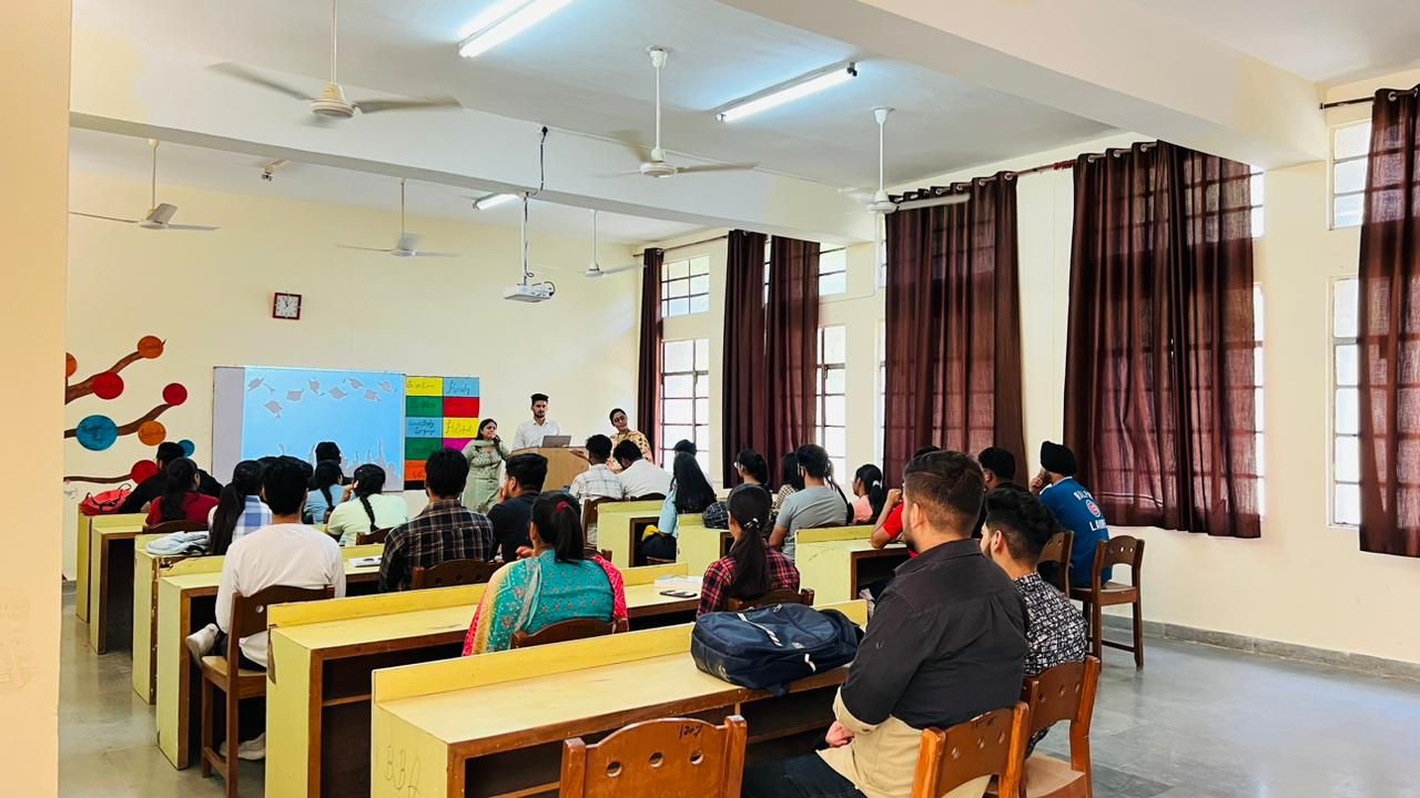 MAT-2023 exam conducted by JCD IBM College for admission in MBA.